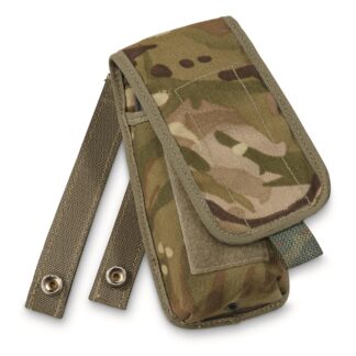British Military Single Mag Pouch, MTP Camo, Used
