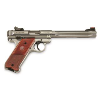 Ruger Mark IV Hunter, Semi-Automatic, .22LR, Rimfire, 6.88" Fluted Bull Barrel, 10+1 Rounds