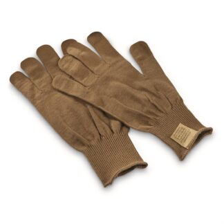 U.S. Military Surplus Acrylic Glove Liners, 3 Pairs, New