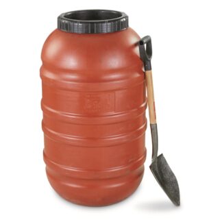 U.S. Military Surplus Waterproof Food Grade 58 Gallon Barrel, Used