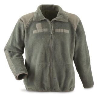 U.S. Military Surplus Gen III Level III Polartec Fleece Jacket, Used