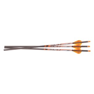 Ravin Match Weight 20" Carbon Lighted Crossbow Arrows, 400 Grain, 3 Pack