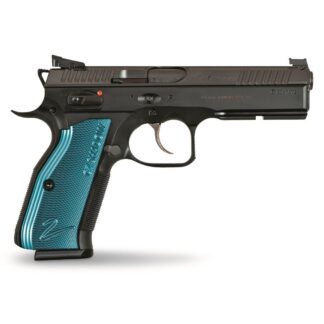 CZ Shadow 2 Black & Blue, Semi-Automatic, 9mm, 4.89" Barrel, 17+1 Rounds
