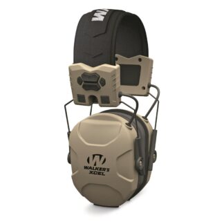 Walker's XCEL 100 Digital Electronic Ear Muffs with Voice Clarity, 26dB NRR