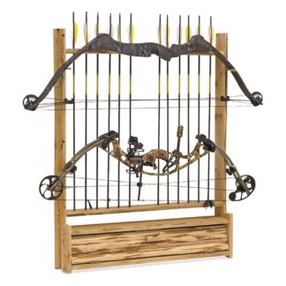Rush Creek Creations Bow Rack, Holds 2 Bows and 12 Arrows