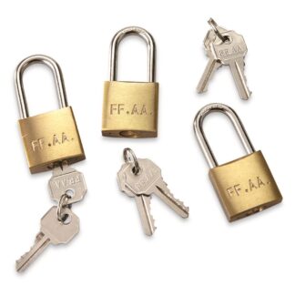 Italian Military Surplus Padlocks, 3 Pack, New