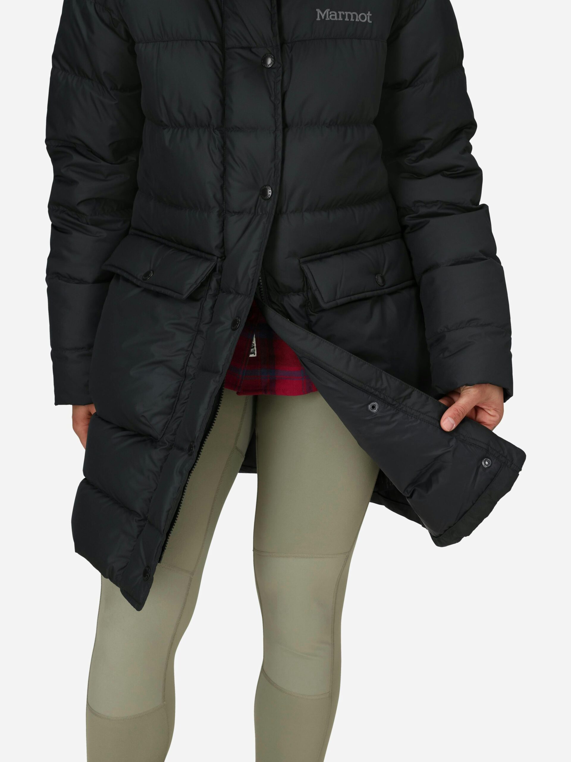 Marmot Women's Strollbridge Down Parka Jacket in Black - Image 5