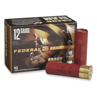 Federal Premium Grand Slam, 12 Gauge, 3" Shot Shells, Copper-plated Lead, 1 3/4 oz., 10 Rounds