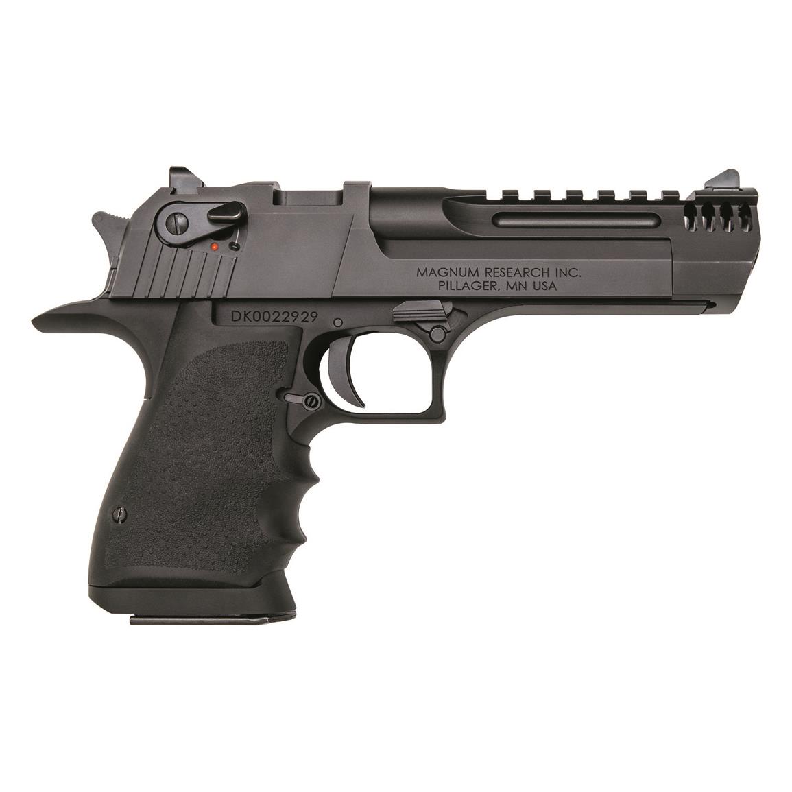 Magnum Research Desert Eagle L5, Semi-Automatic, .50 AE, 5" Barrel w/Brake, 7+1 Rounds, NY Legal