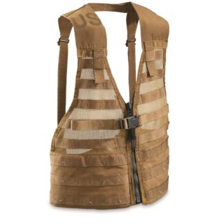 USMC Surplus MOLLE Fighting Load Carrier (FLC) Vest, Used