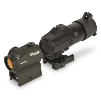 SIG SAUER ROMEO5 1x20mm Red Dot Sight with JULIET3 3x Magnifier