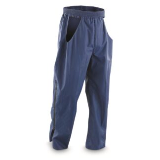 French Military Police Surplus Wet Weather Pants, 2 Pack, New