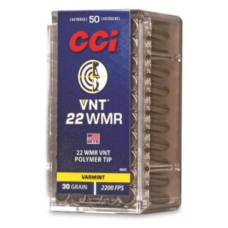 CCI Varmint, .22 Magnum, Speer VNT, 30 Grain, 50 Rounds