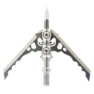 Rage Hypodermic NC Mechanical, 2-Blade, 100 Grain Broadheads, 3 Pack