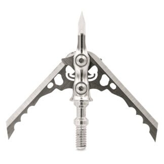 Rage Hypodermic NC Mechanical Crossbow, 2-Blade, 100 Grain Broadheads, 3 Pack