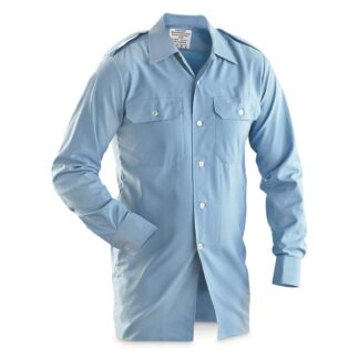 German Navy Surplus Service Shirts, 3 Pack, Used