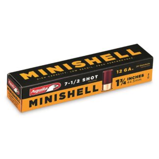 Aguila MiniShells, 12 Gauge, 1 3/4", 5/8 oz., 20 Rounds