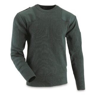 Spanish Military Surplus Army Officer Commando Sweater, New