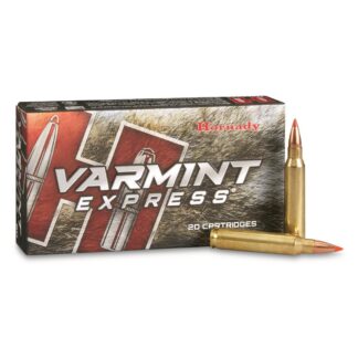 Hornady Varmint Express, .223 Remington, V-MAX, 55 Grain, 20 Rounds