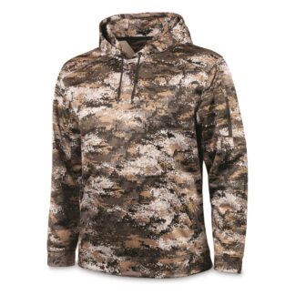 Huntworth Men's Midweight Performance Fleece Hunting Hoodie