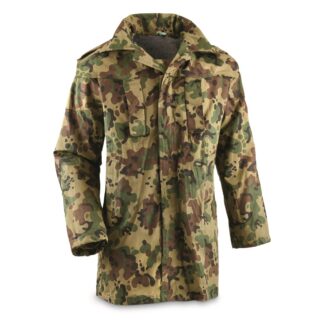 Romanian Military Surplus M90 Parka With Liner, Like New