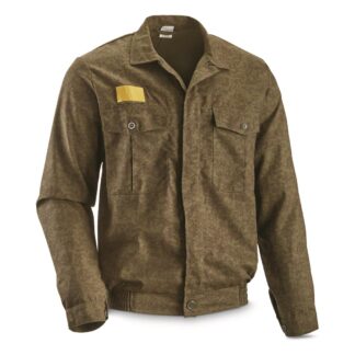 Czech Military Surplus Camo Mechanic Jacket, Like New