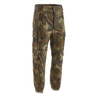 Romanian Military Surplus Lined Field Pants, Like New