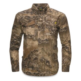 Blocker Outdoors Men's Shield Series Fused Cotton Button-up Shirt