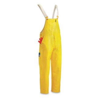 German Military Surplus Wet Weather Rain Coveralls, Yellow, New, 2 Pack