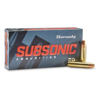 Hornady Subsonic, .450 Bushmaster, Sub-X HP, 395 Grain, 20 Rounds