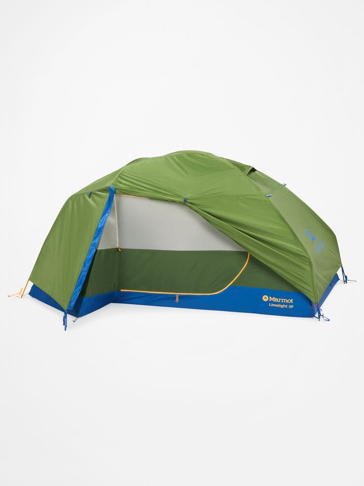 Marmot Limelight 3-Person Tent in Foliage/Dark Azure - Image 3
