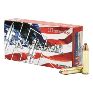 Hornady American Whitetail, .450 Bushmaster, InterLock SP, 245 Grain, 20 Rounds