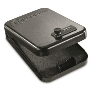 Lockdown Compact Steel Handgun Safe with Combination Lock
