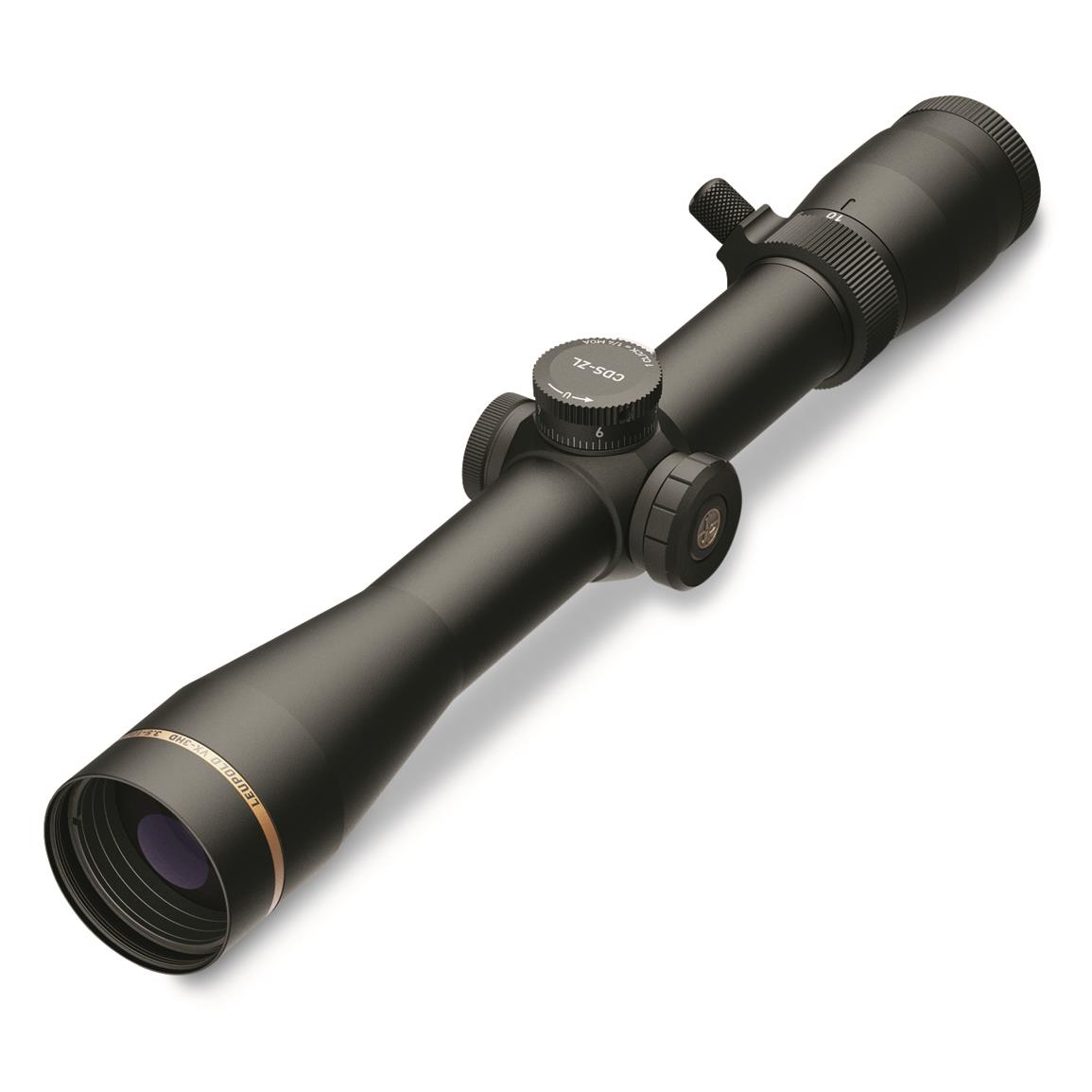 Leupold VX-3HD 3.5-10x40mm CDS-ZL Twilight Hunter Rifle Scope, Illuminated FireDot Reticle