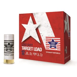 Stars and Stripes Target Loads, 12 Gauge, 2 3/4", 7/8 oz., 25 Rounds