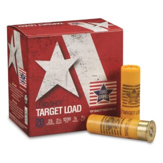 Stars and Stripes Target Loads, 20 Gauge, 2 3/4", 7/8 oz., 25 Rounds