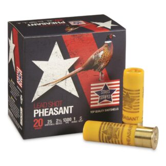 Stars and Stripes Pheasant Loads, 20 Gauge, 2 3/4", 1 oz., 25 rds.