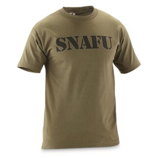 Men's Military Acronym SNAFU T-Shirt