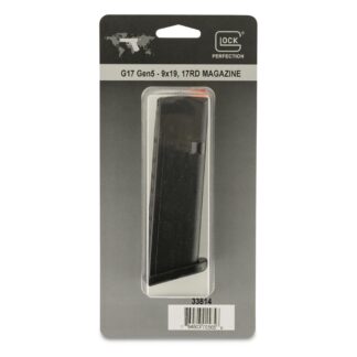 Glock 17 Gen5 OEM Magazine, 9mm, 17 Rounds