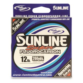 Sunline Super Fluorocarbon Fishing Line, 200 Yards