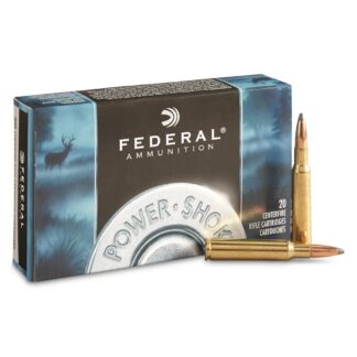 Federal Power-Shok, 7mm Mauser, JSP, 140 Grain, 20 Rounds