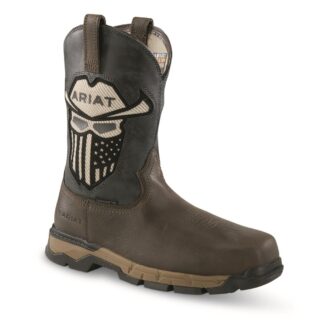 Ariat Men's Rebar Flex Western VentTEK Incognito Safety Toe Work Boots