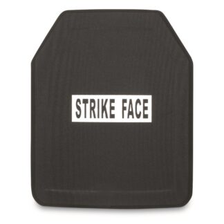 Valor Standard Level III NIJ Certified Ballistic Hard Plate, Shooters Cut 10" x 12"