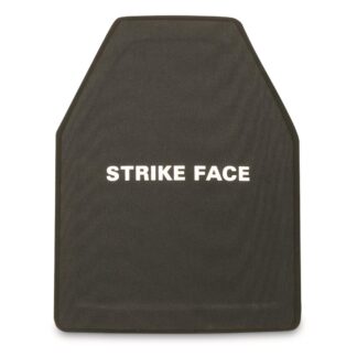 Valor Standard Level III NIJ Certified Ballistic Hard Plate, Swimmers Cut 11" x 14"