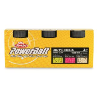 Berkley PowerBait Chroma-Glow Crappie Nibble Assortment