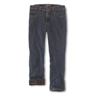 Carhartt Relaxed Fit Flannel-lined Jeans