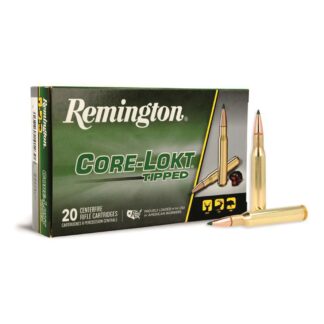 Remington Core-Lokt Tipped, .270 Winchester, Polymer Tip, 130 Grain, 20 Rounds