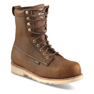 Irish Setter Men's Wingshooter Waterproof 8" Safety Toe Work Boots