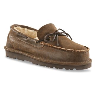 Guide Gear Men's Double-face Shearling Moccasin Slippers
