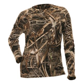 DSG Outerwear Women's Long-sleeve Camo Tech Hunting Shirt
